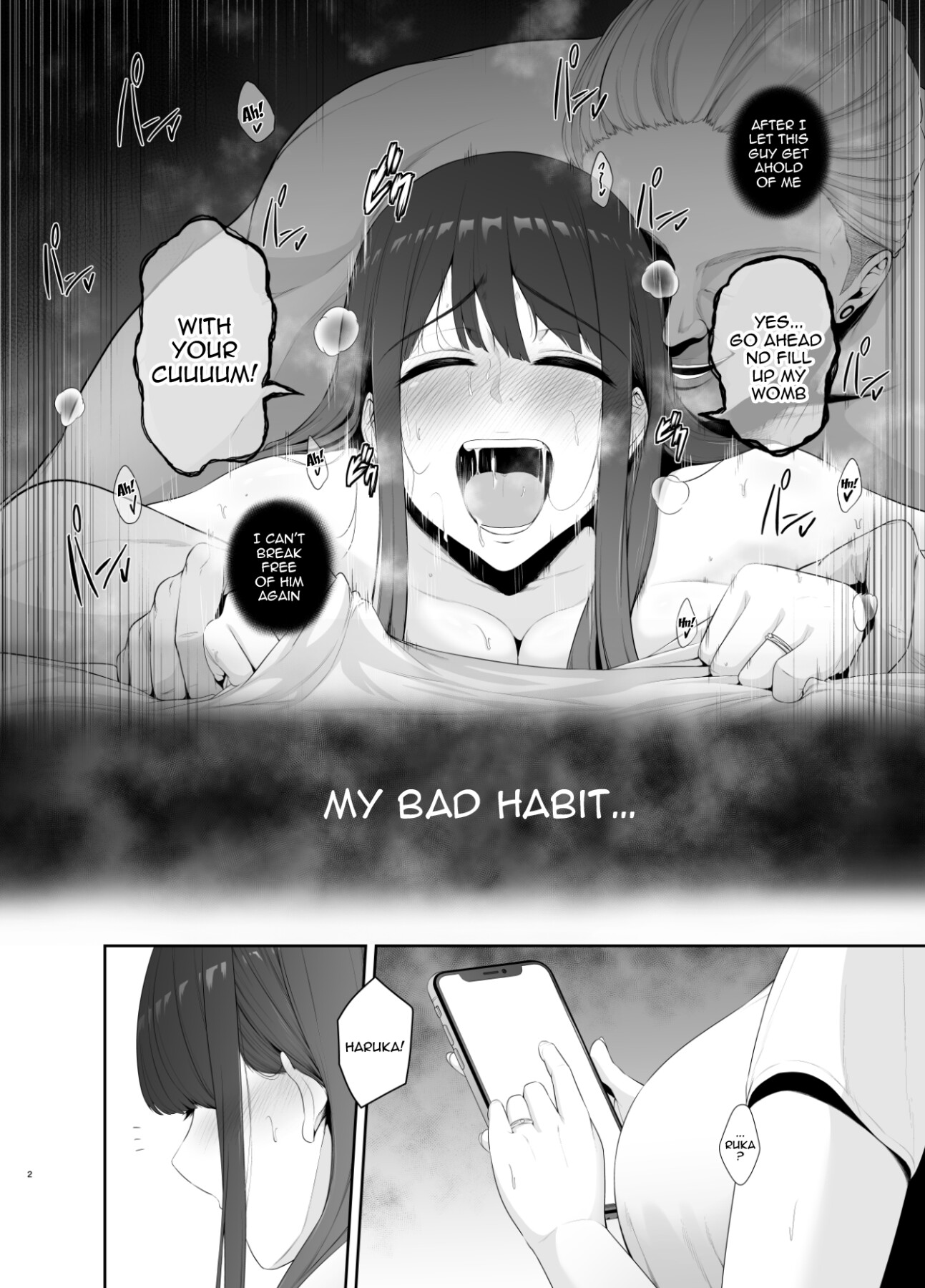 Hentai Manga Comic-Bad Habit - Yuuki Shunka's 2-day and 1-night Creampie Cheating Trip-Read-3